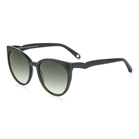 OWNDAYS | SUN Bottle Green Full Rim Fox right side