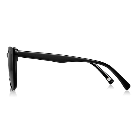 OWNDAYS | SUN Black Full Rim Rectangle left side