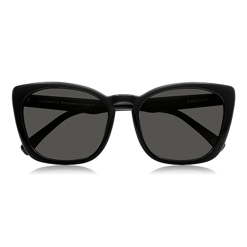 OWNDAYS | SUN Black Full Rim Rectangle right side
