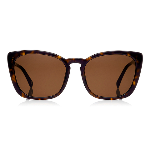 OWNDAYS | SUN Light Brown Full Rim Rectangle left side