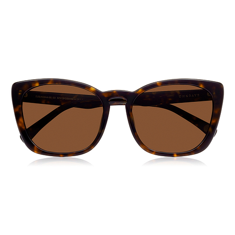 OWNDAYS | SUN Light Brown Full Rim Rectangle right side