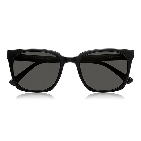 OWNDAYS | SUN Black Full Rim Wellington right side