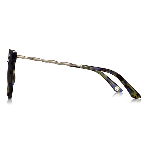 OWNDAYS | SUN Sky Blue Full Rim Fox right side