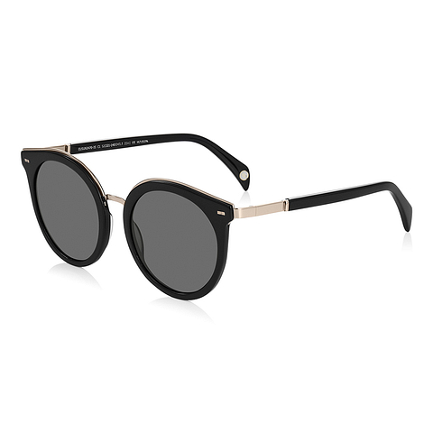 OWNDAYS | SUN Black Full Rim Round right side