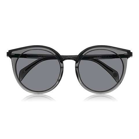 OWNDAYS | SUN Light Gray Full Rim Round right side