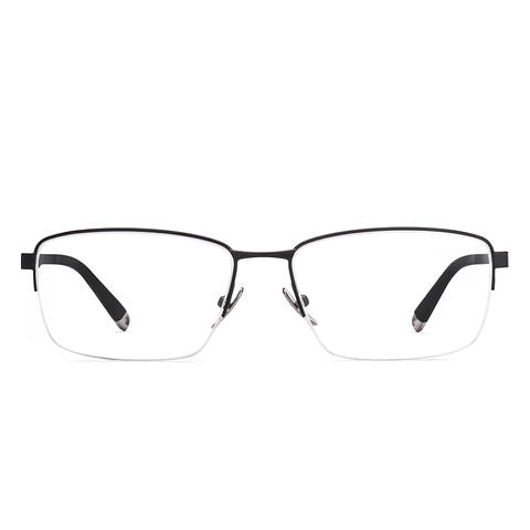OWNDAYS Online Black Half Rim Rectangle right side