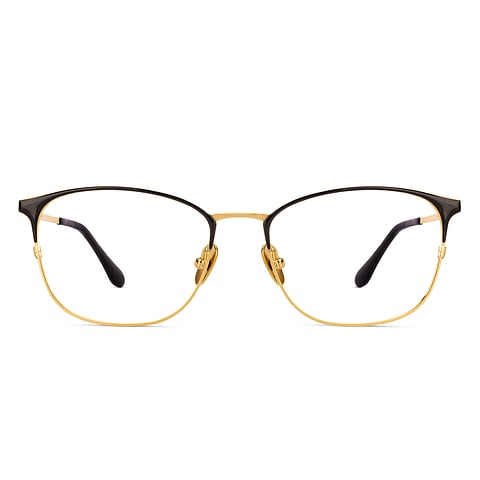 OWNDAYS Black Full Rim Square right side