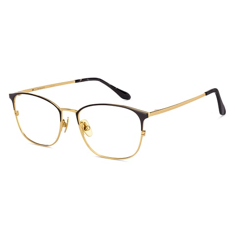 OWNDAYS Black Full Rim Square right side