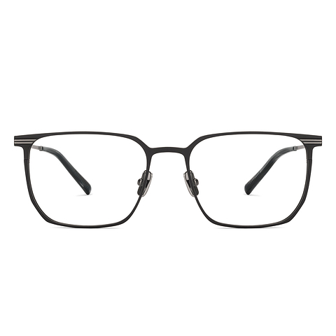 OWNDAYS Black Full Rim Square right side