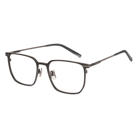 OWNDAYS Black Full Rim Square right side