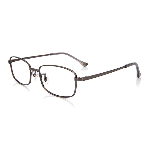 OWNDAYS | ESSENTIAL Mid Gunmetal Full Rim Rectangle right side