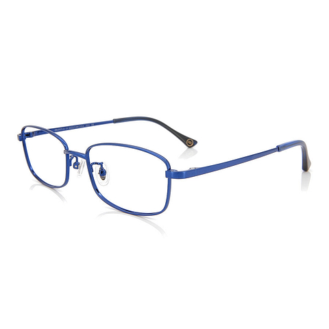 OWNDAYS | ESSENTIAL Navy Blue Full Rim Rectangle right side