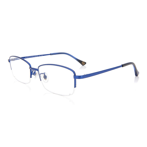 OWNDAYS | ESSENTIAL Navy Blue Full Rim Rectangle right side