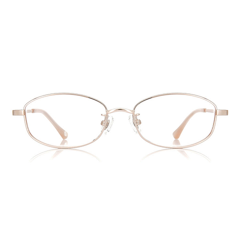 OWNDAYS | ESSENTIAL Gold Full Rim Barrel left side