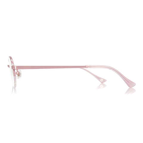 OWNDAYS | ESSENTIAL Pink Full Rim Oval left side