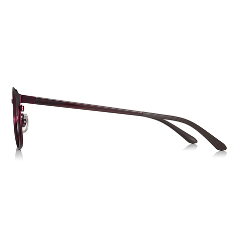 OWNDAYS | ESSENTIAL Light Brown Full Rim Boston left side