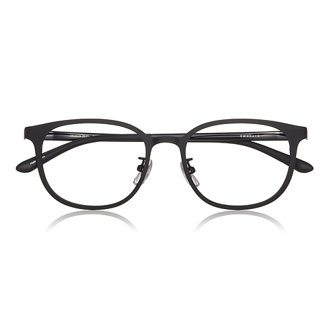 OWNDAYS | ESSENTIAL Black Full Rim Wellington right side