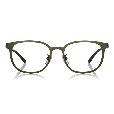 OWNDAYS | ESSENTIAL Tan Brown Full Rim Wellington left side