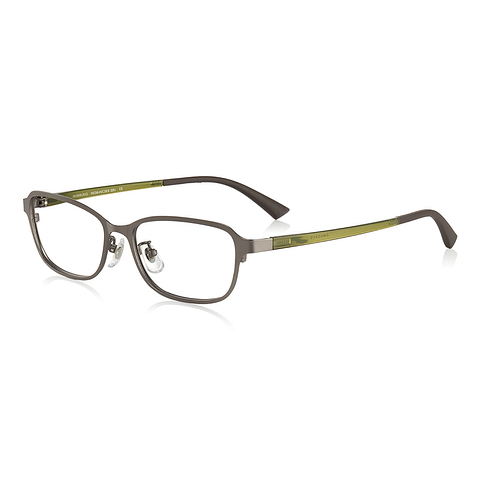 OWNDAYS | ESSENTIAL Mid Gunmetal Full Rim Rectangle right side