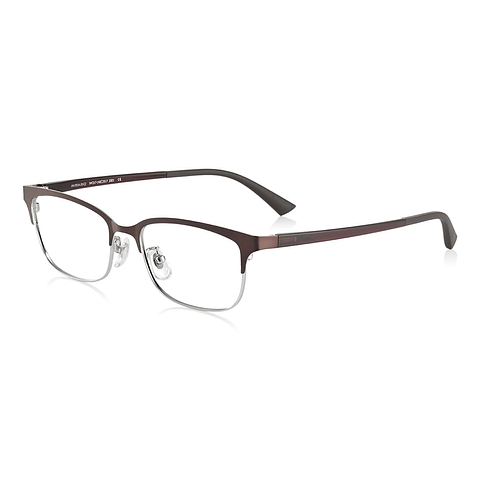 OWNDAYS | ESSENTIAL Light Brown Full Rim Rectangle right side
