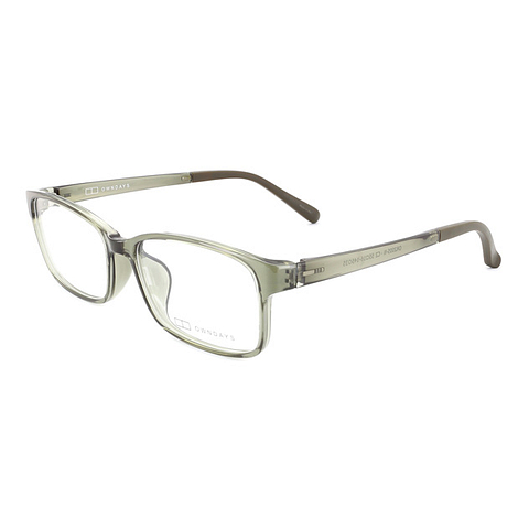 OWNDAYS | ESSENTIAL Tan Brown Full Rim Rectangle right side