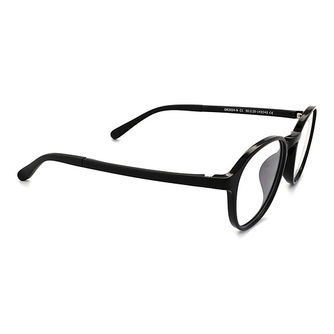 OWNDAYS | ESSENTIAL Black Full Rim Boston right side