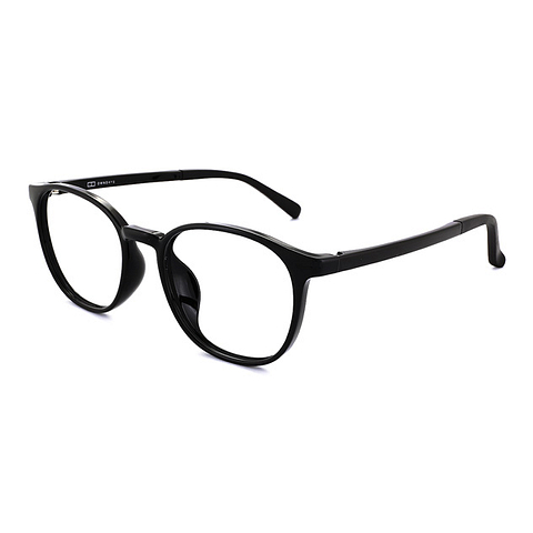 OWNDAYS | ESSENTIAL Black Full Rim Boston right side