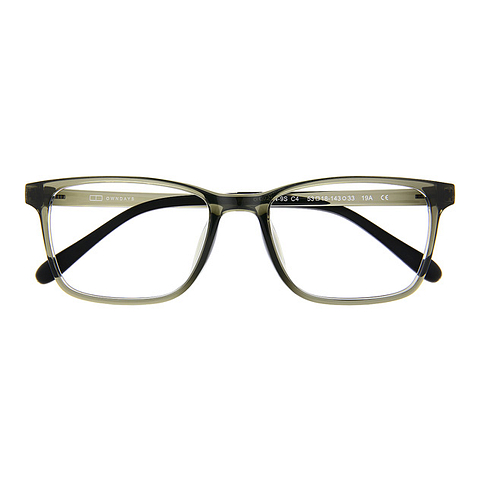 OWNDAYS | ESSENTIAL Light Gray Full Rim Wellington right side
