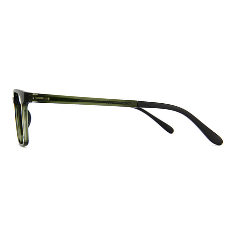 OWNDAYS | ESSENTIAL Green Full Rim Wellington left side