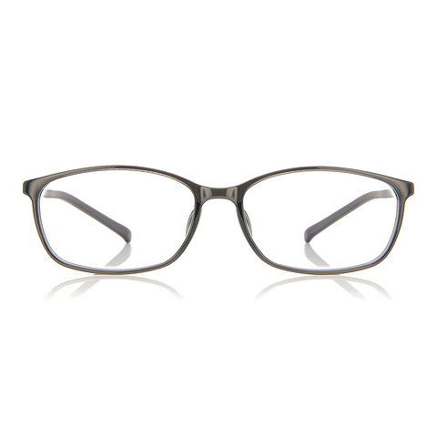 OWNDAYS | ESSENTIAL Light Gray Full Rim Rectangle left side