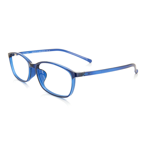 OWNDAYS | ESSENTIAL Navy Blue Full Rim Rectangle right side