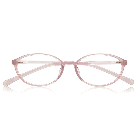 OWNDAYS | ESSENTIAL Pink Full Rim Oval right side