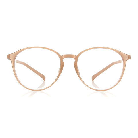 OWNDAYS | ESSENTIAL Beige Full Rim Boston left side
