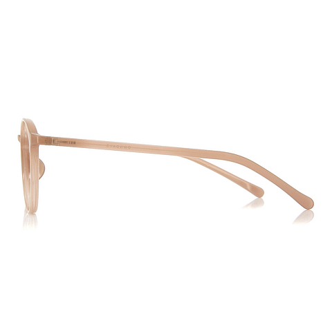 OWNDAYS | ESSENTIAL Beige Full Rim Boston left side