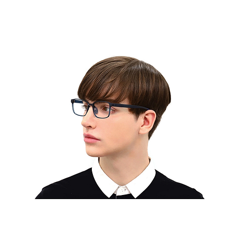 OWNDAYS | ESSENTIAL Tan Brown Full Rim Rectangle right side