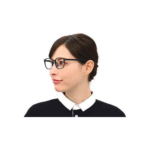 OWNDAYS | ESSENTIAL Black Full Rim Wellington right side