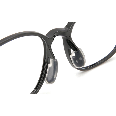 OWNDAYS | ESSENTIAL Black Full Rim Wellington left side