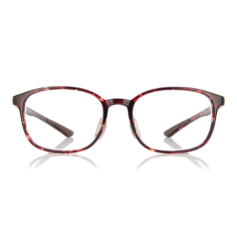 OWNDAYS | ESSENTIAL Light Brown Full Rim Wellington right side