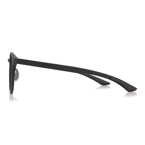 OWNDAYS | ESSENTIAL MATTE BLACK Full Rim Boston left side