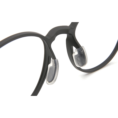 OWNDAYS | ESSENTIAL MATTE BLACK Full Rim Boston left side