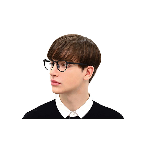 OWNDAYS | ESSENTIAL MATTE BLACK Full Rim Boston right side