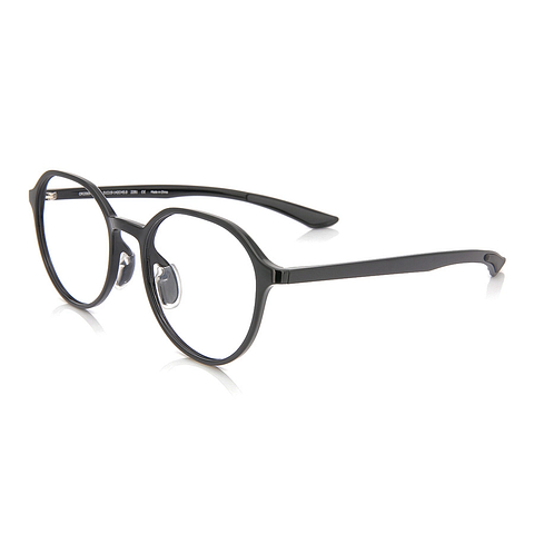OWNDAYS | ESSENTIAL Black Full Rim Boston right side