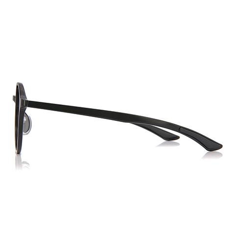OWNDAYS | ESSENTIAL Black Full Rim Boston left side