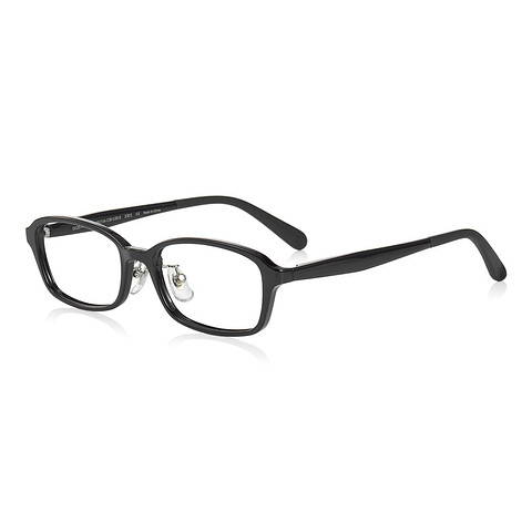 OWNDAYS | ESSENTIAL Black Full Rim Rectangle right side