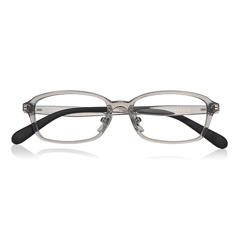 OWNDAYS | ESSENTIAL Light Brown Full Rim Rectangle right side