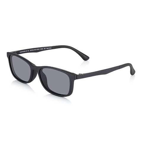 OWNDAYS | SUN Black Full Rim Rectangle right side