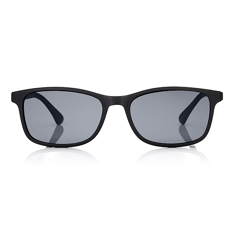OWNDAYS | SUN Black Full Rim Rectangle right side