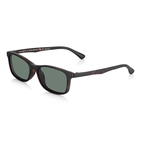 OWNDAYS | SUN Light Brown Full Rim Rectangle right side