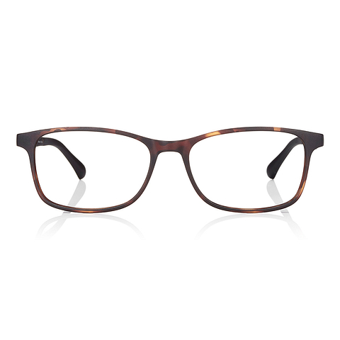 OWNDAYS | SUN Light Brown Full Rim Rectangle left side