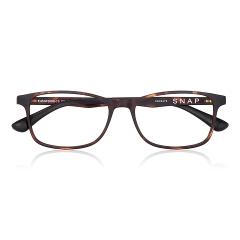 OWNDAYS | SUN Light Brown Full Rim Rectangle left side